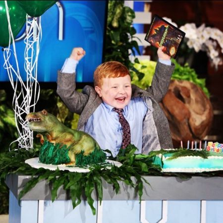 Noah Ritter on Ellen Show. 